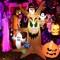 Halloween Outdoor Spooky Tree Monster Ghost Blow Up Yard Decoration With Built-In Led Lights